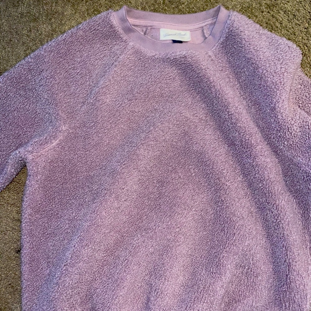 Simple fur jacket